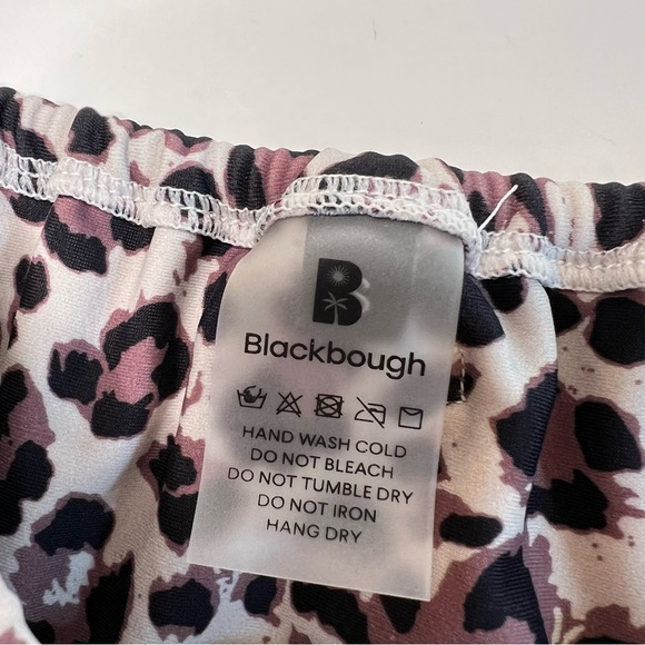 Blackbough Leopard Print Bikini Swimsuit Size Small - Picture 5 of 11